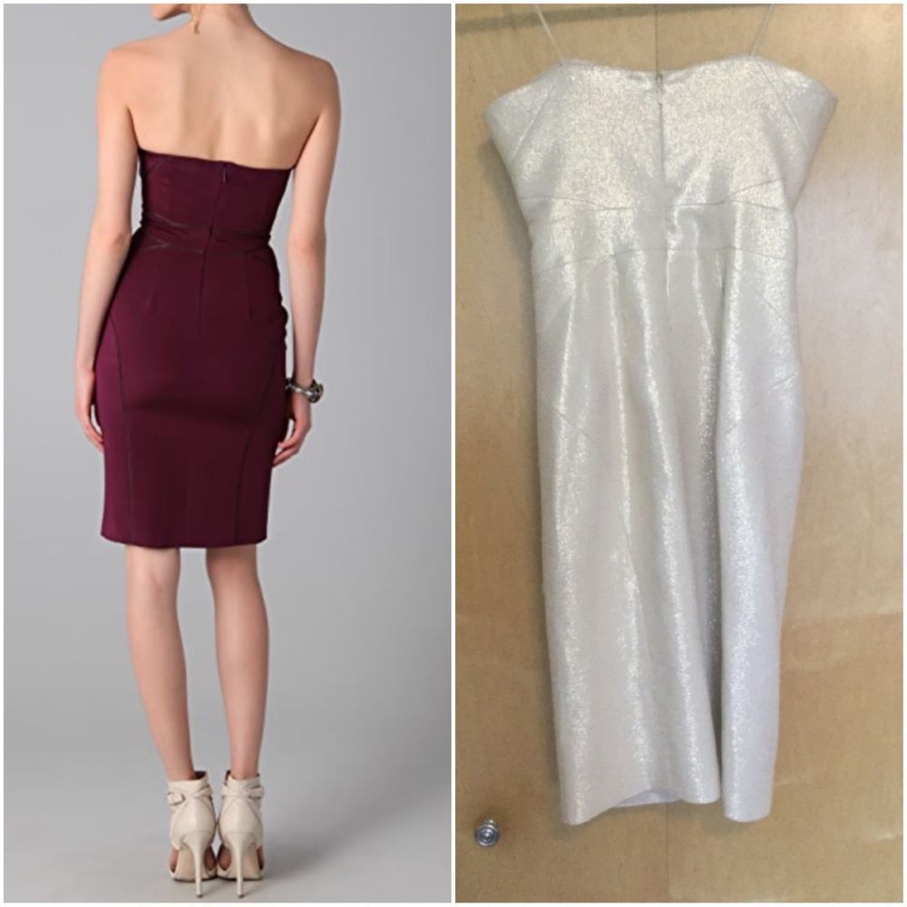 Zac Posen Strapless Dress - Picture 2 of 14